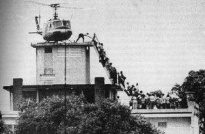U.S. Embassy and a C.I.A. official’s house in Saigon on 29 April 1975