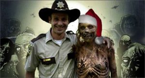 Image 2. Happy post-apocalyptic Christmas from AMC’s the Walking Dead