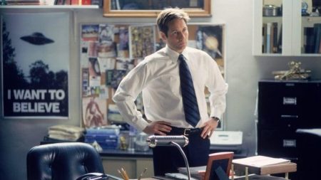 Mulder on The X-Files