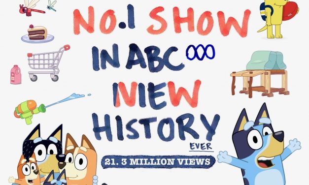 BLUEY! THE GORGEOUS CARTOON THAT BROKE CATCHUP RECORDS IN AUSTRALIA by Liz Giuffre