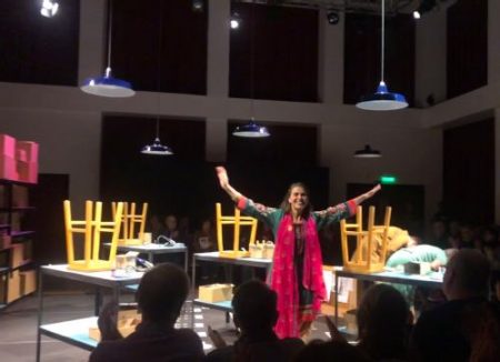 Fig 8. Humans at Work, Warwick Arts Centre, February 2020