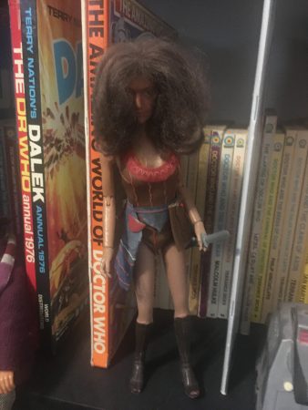 Fig 2: When undressed, the Denys Fisher Leela doll is not entirely anatomically correct – but it took me far too long to find this out for myself